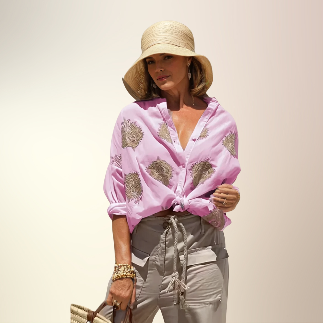 Isabella™ | Ibiza Style Chique Blouse