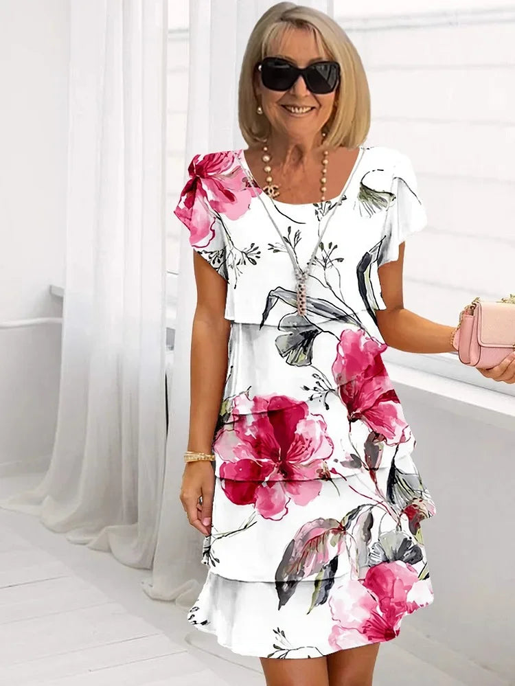 Isabella™ Floral Ruffle Dress