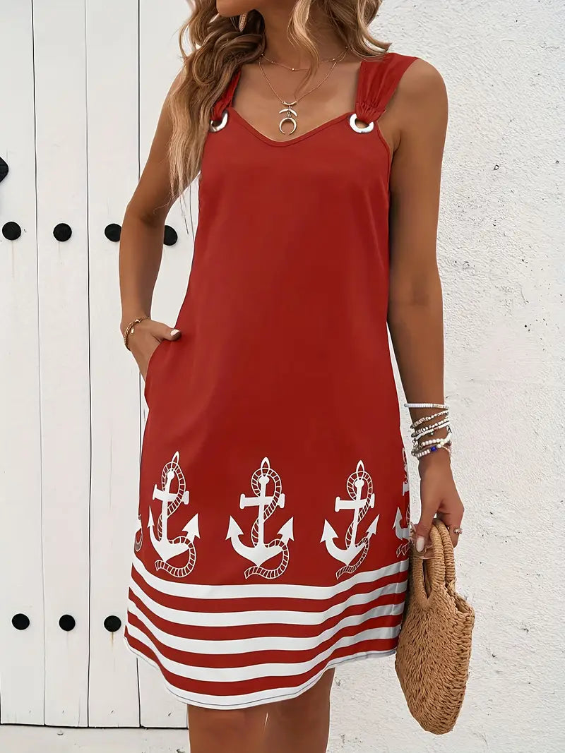 Isabella™ Nautical Ring Strap Dress