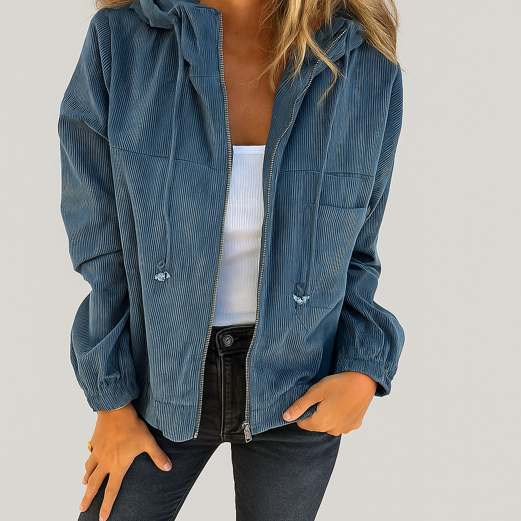 Isabella™ Casual jacket with hood and zip