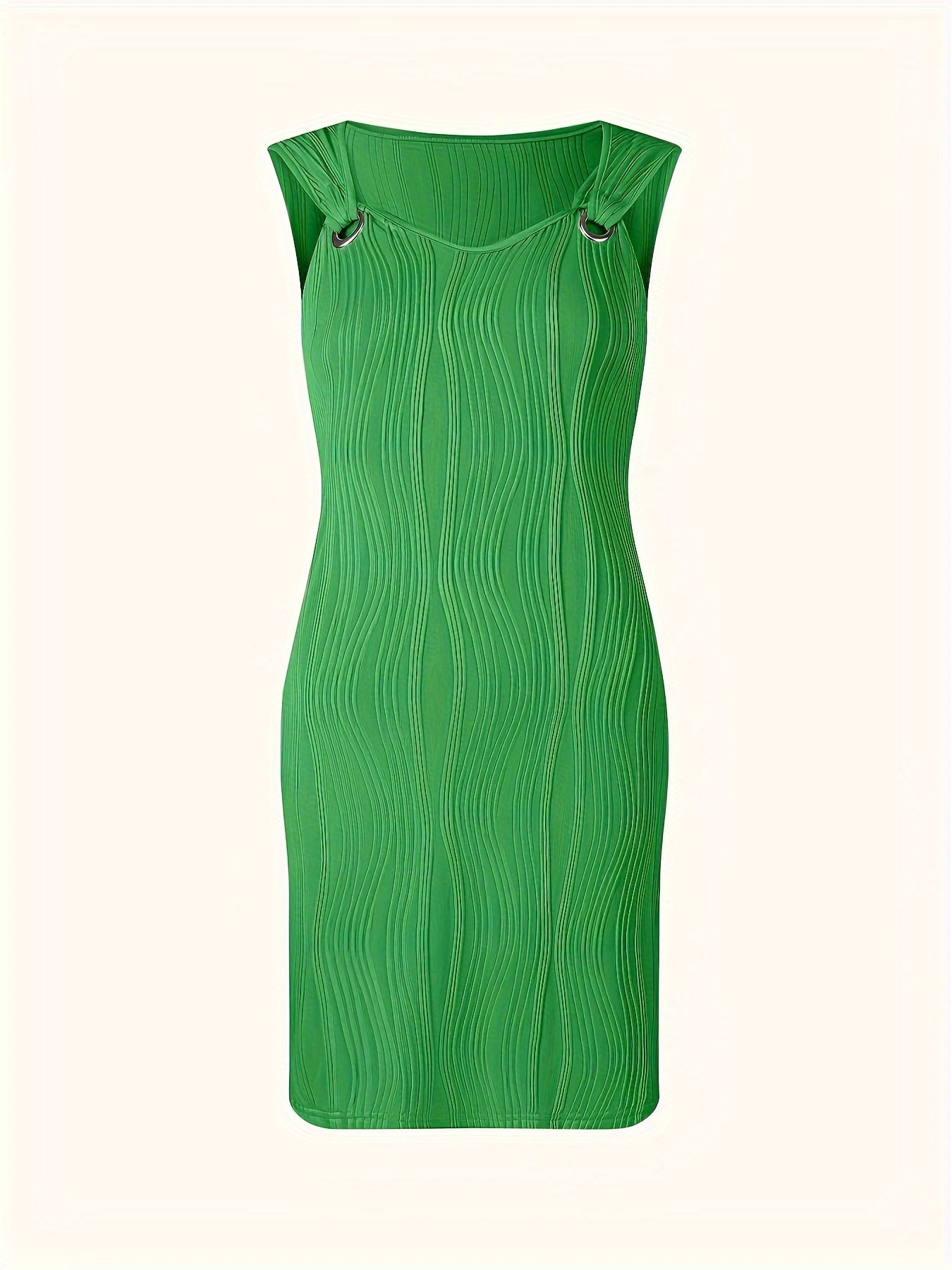 Isabella™ Textured Ring-Detail Dress