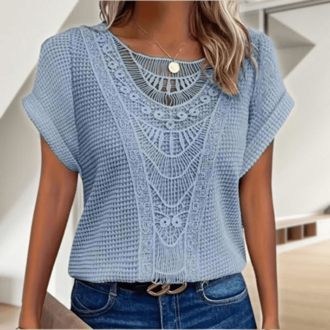 isabella™ | Elegant Ibiza-style blouse