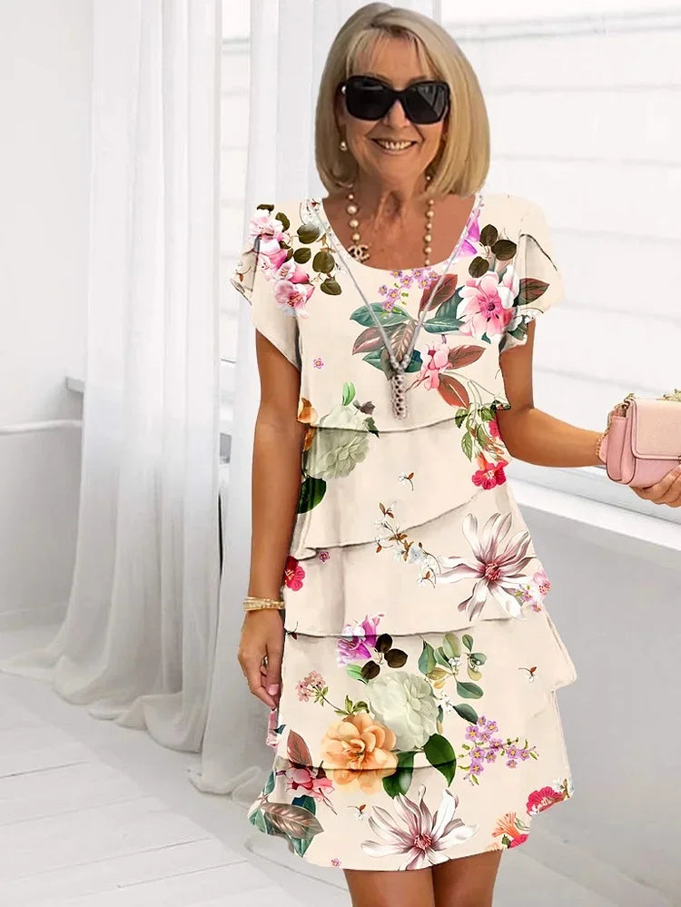 Isabella™ Floral Ruffle Dress