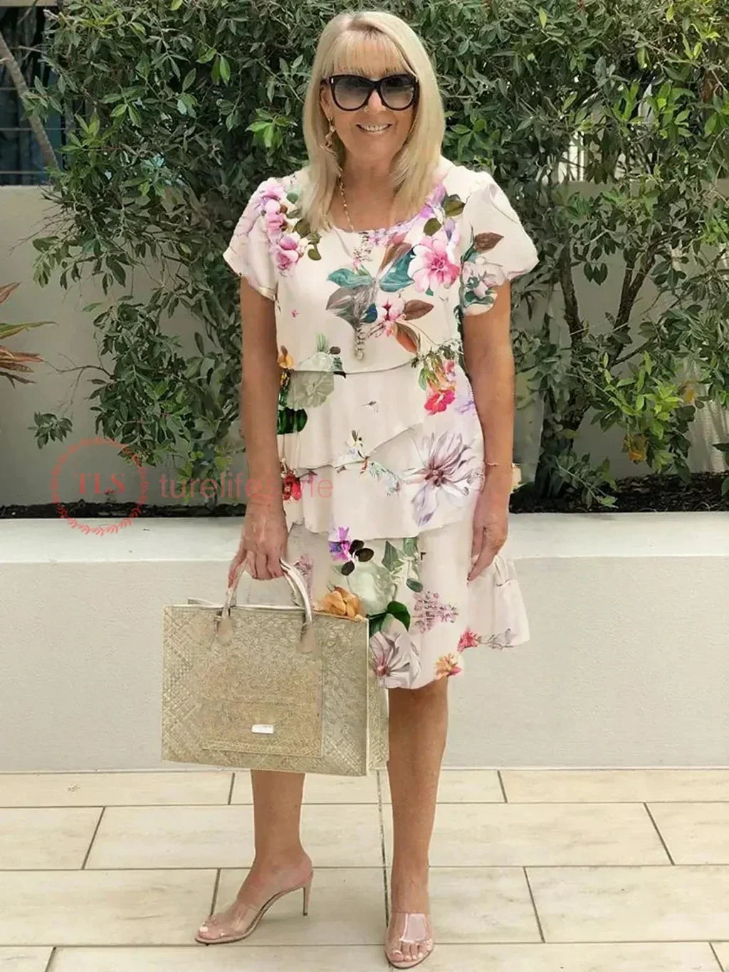 Isabella™ Floral Ruffle Dress